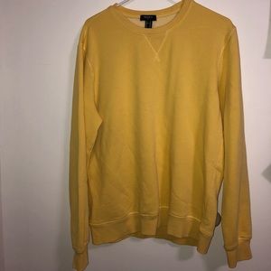 Yellow crew neck